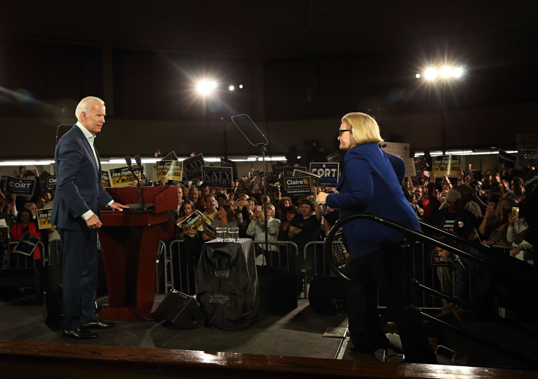 Joe Biden stumps for Claire McCaskill in St. Louis
